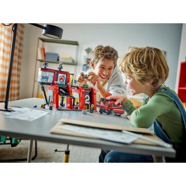 Playset Lego 60414 Fire station with Fire engine - Image 3