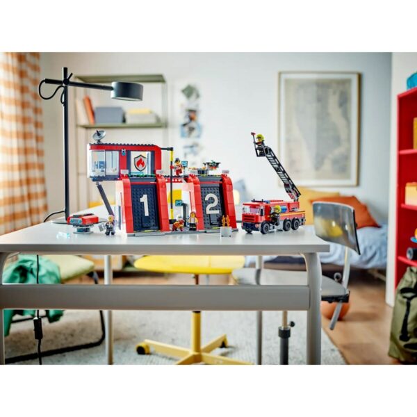 Playset Lego 60414 Fire station with Fire engine - Image 2