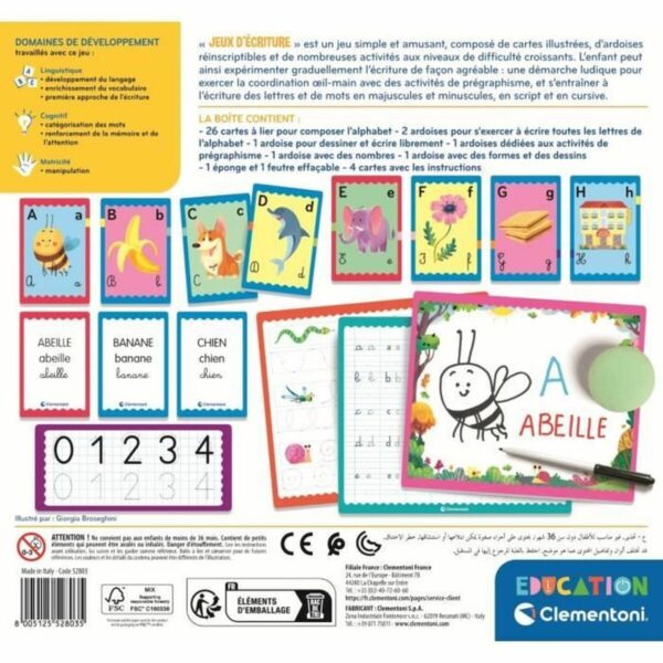 Educational Game Clementoni Jeux d'écriture (FR) - Image 2