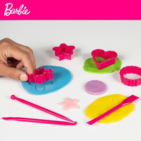 Creative Modelling Clay Game Barbie Fashion Rucksack 14 Pieces 600 g - Image 6