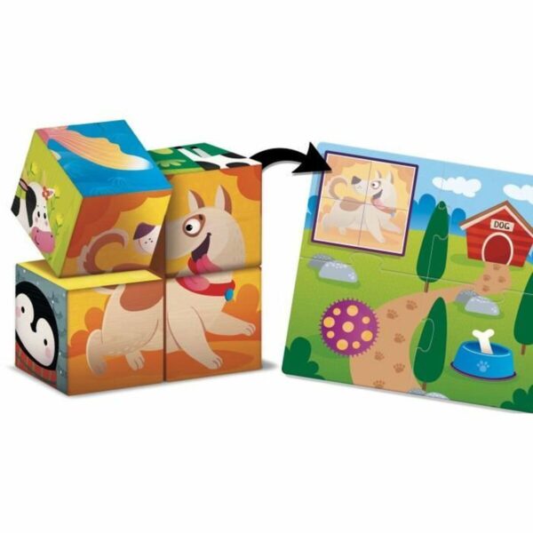 Educational Game Lisciani Giochi Cubes & Logic 2 in1 (FR) - Image 4