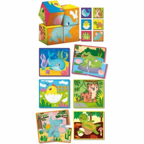 Educational Game Lisciani Giochi Cubes & Puzzle - Image 2