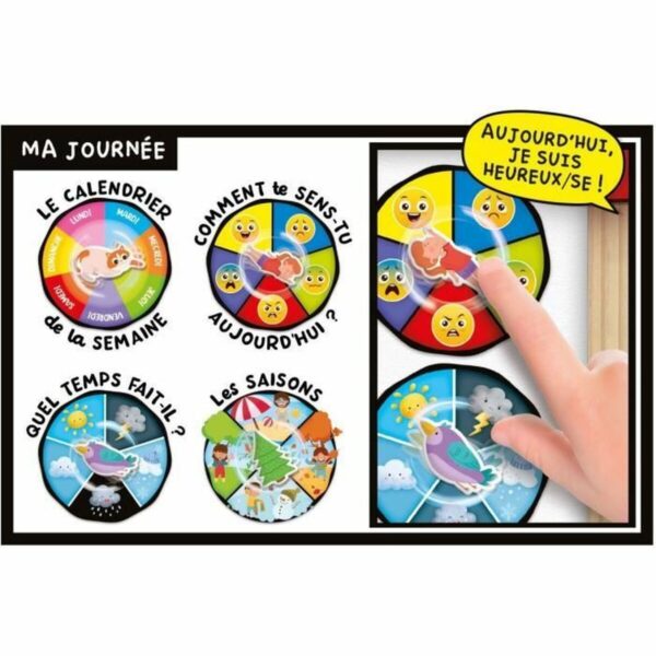 Educational Game Lisciani Giochi Calendrier, saisons et émotions - Image 4