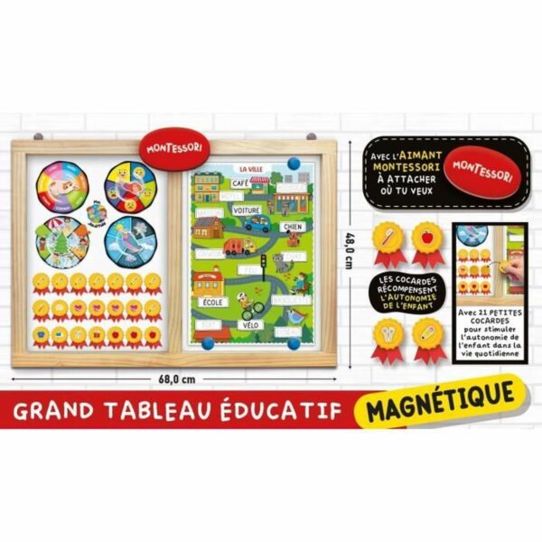 Educational Game Lisciani Giochi Calendrier, saisons et émotions - Image 5