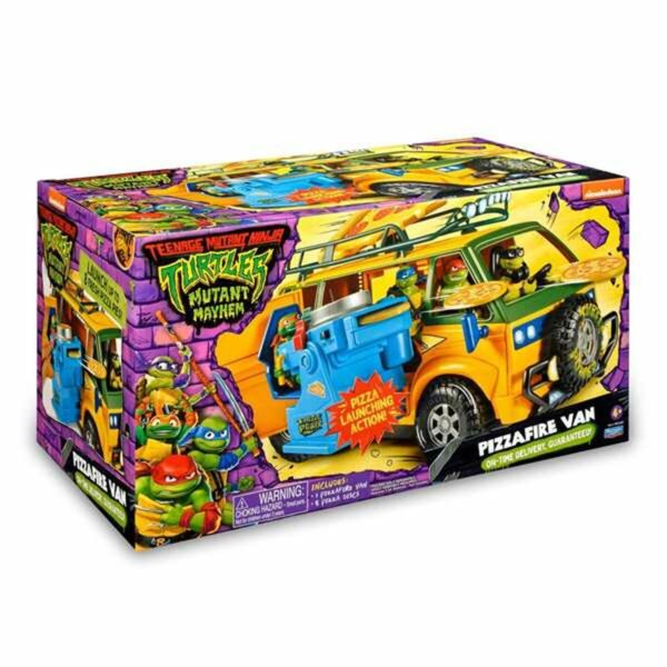 Caravan Teenage Mutant Ninja Turtles Pizza Van - Image 4