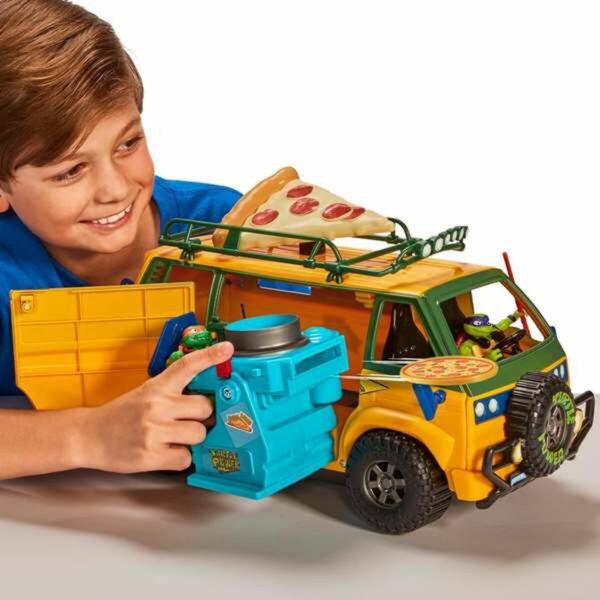 Caravan Teenage Mutant Ninja Turtles Pizza Van - Image 7