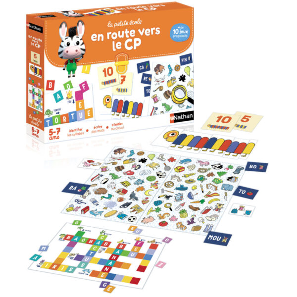 Board game Nathan The little school - On the way to CP! (FR) - Image 3