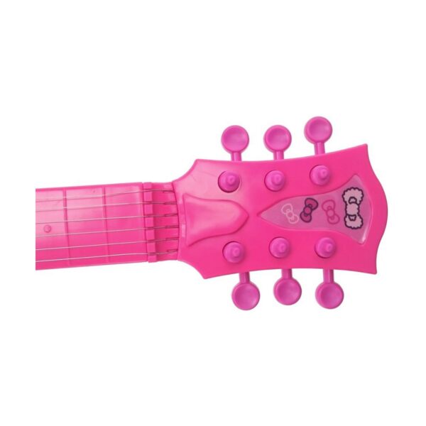 Baby Guitar Hello Kitty Electronics Microphone Pink - Image 4