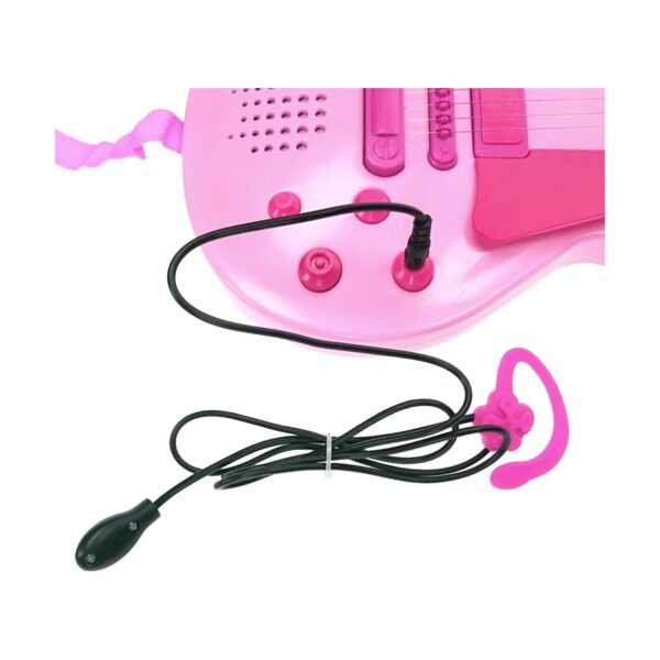 Baby Guitar Hello Kitty Electronics Microphone Pink - Image 6