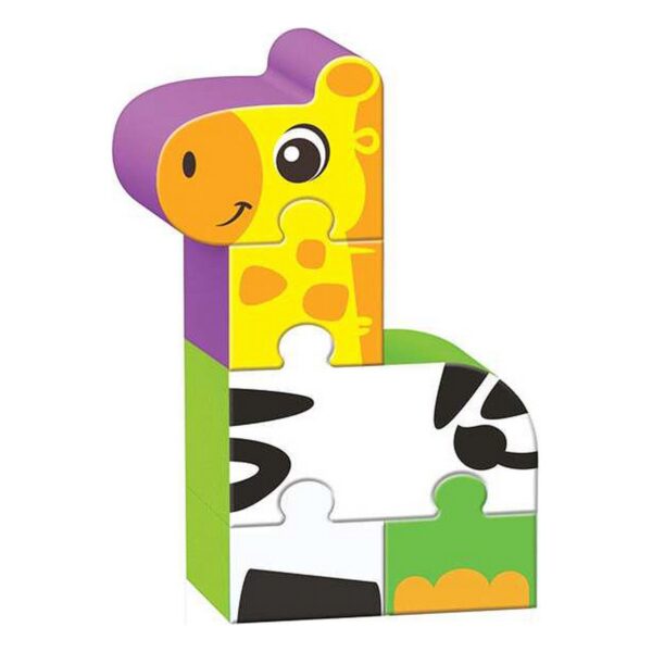 Child's Puzzle Reig Zoo Blocks 22 Pieces - Image 4