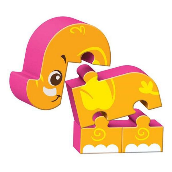 Child's Puzzle Reig Zoo Blocks 22 Pieces - Image 5