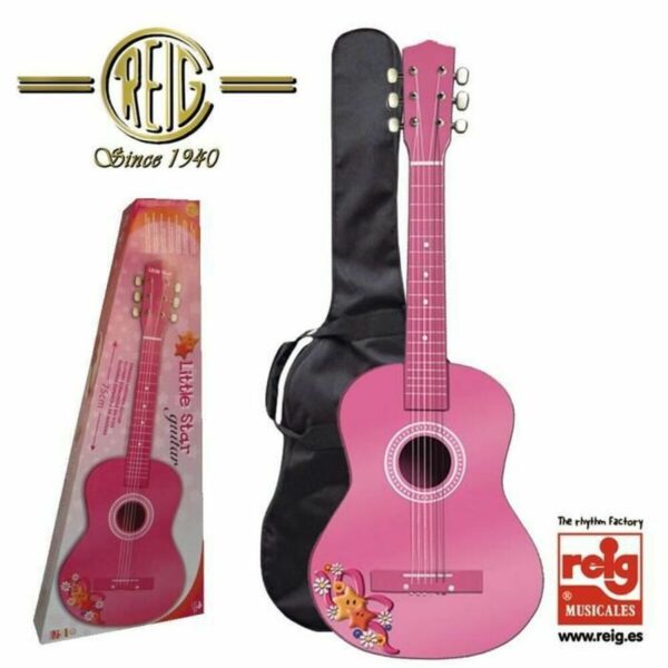 Baby Guitar Reig REIG7066 Pink - Image 2