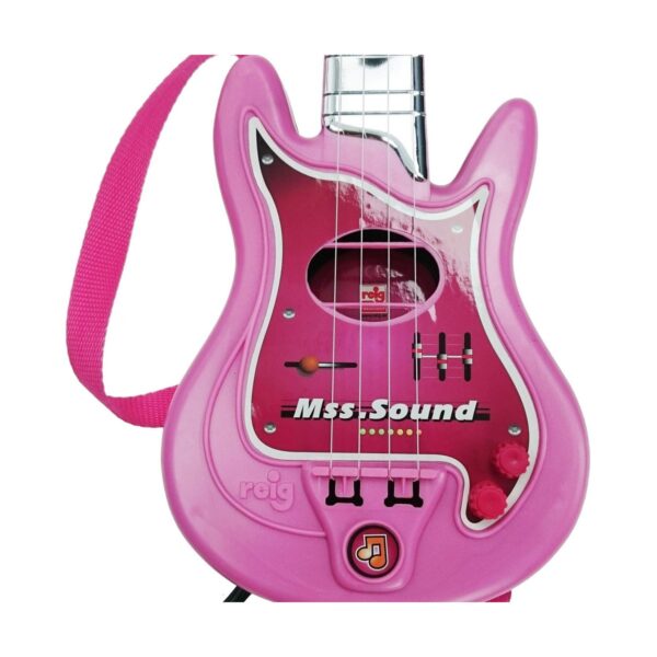 Baby Guitar Reig Microphone Pink - Image 2
