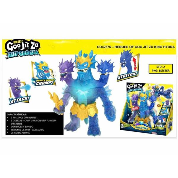 Action Figure Bandai Goo Jit Zu King Hydra 25 cm - Image 2