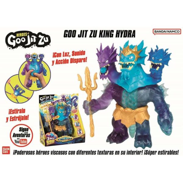 Action Figure Bandai Goo Jit Zu King Hydra 25 cm - Image 3