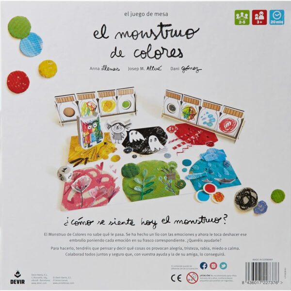 Board game El Monstruo de Colores Devir BGMONSP (ES) - Image 3