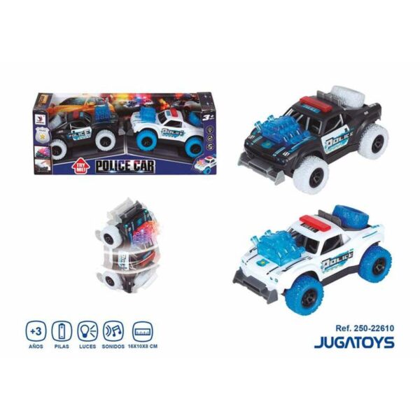 Friction Car 16 x 10 x 8 cm Sound Lights 2 Units - Image 3