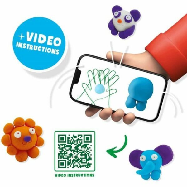 Modelling Clay Game SES Creative (6 Pieces) (4 Pieces) - Image 3