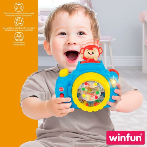 Children's camera Winfun Blue 17 x 16,5 x 8 cm (6 Units) - Image 6