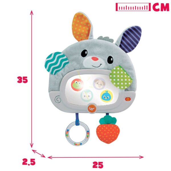 Baby toy Winfun Rabbit 25 x 35 x 2,5 cm (4 Units) - Image 7