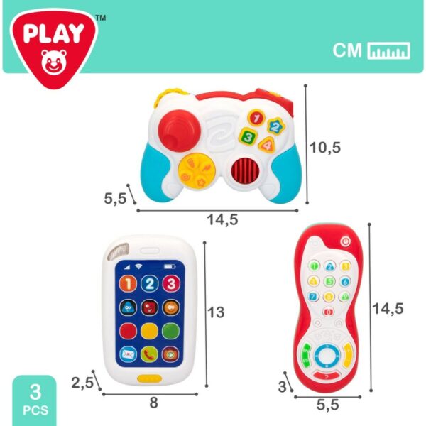 Set of Toys for Babies PlayGo 14,5 x 10,5 x 5,5 cm (4 Units) - Image 7
