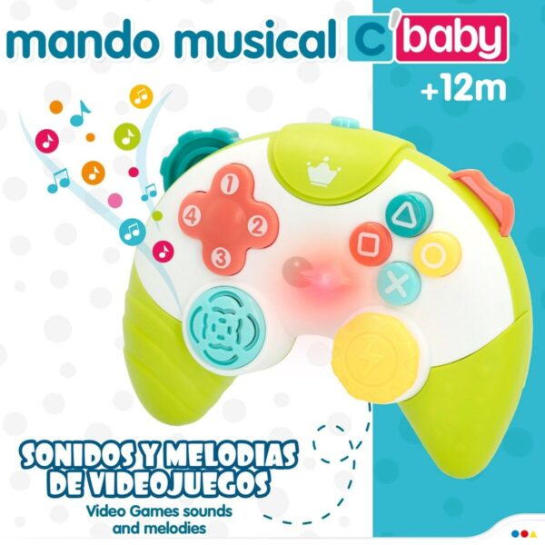 Toy controller Colorbaby Green 15 x 5,5 x 12 cm (6 Units) - Image 3