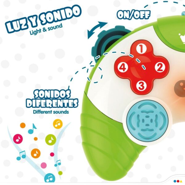 Toy controller Colorbaby Green 15 x 5,5 x 12 cm (6 Units) - Image 4