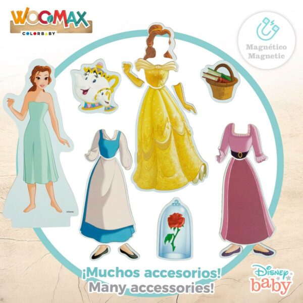 Figures Disney Princess 45 Pieces 4 Units 9 x 20,5 x 1,2 cm - Image 4