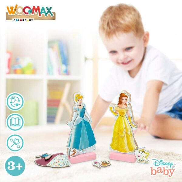 Figures Disney Princess 45 Pieces 4 Units 9 x 20,5 x 1,2 cm - Image 6