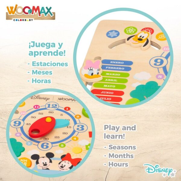 Educational Game Disney Calendar 30 x 3,5 x 30 cm (6 Units) - Image 5