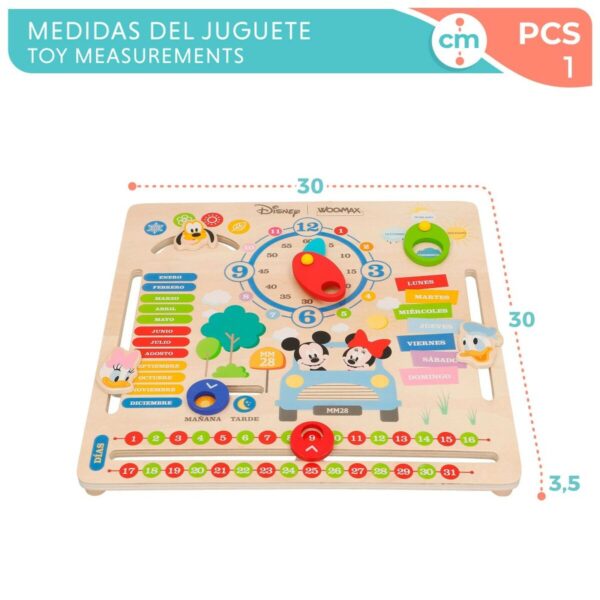 Educational Game Disney Calendar 30 x 3,5 x 30 cm (6 Units) - Image 7