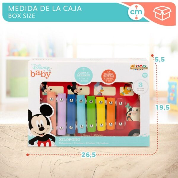 Xylophone Disney Wood Plastic 26 x 2,2 x 15 cm (6 Units) - Image 7