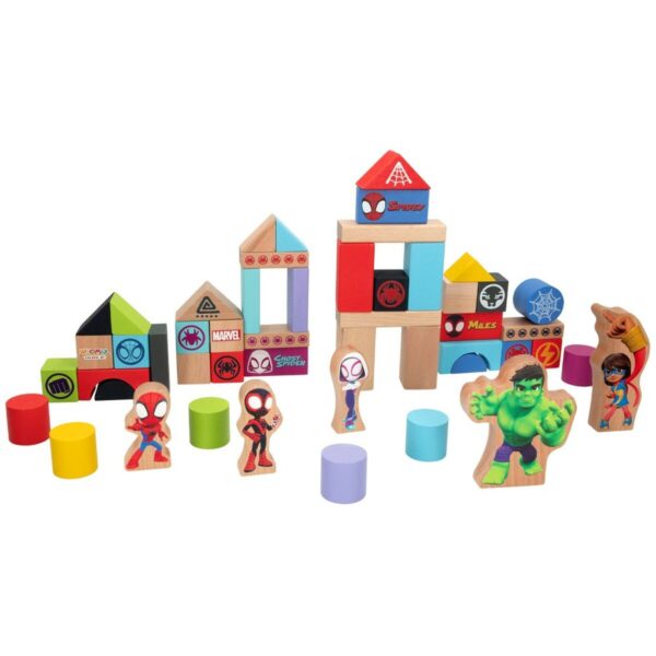 Playset Spidey Amazing Friends 50 Pieces 4 Units 8 x 9,5 x 1,5 cm - Image 2