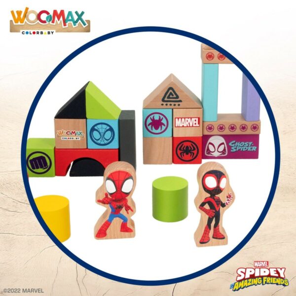 Playset Spidey Amazing Friends 50 Pieces 4 Units 8 x 9,5 x 1,5 cm - Image 3