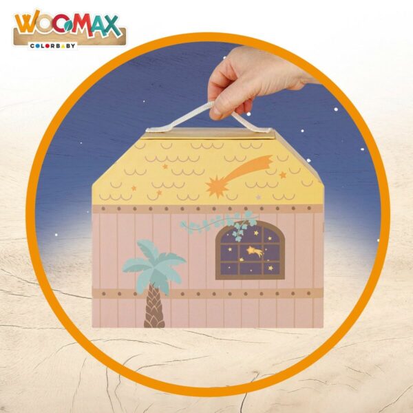 Christmas nativity set Woomax 15 Pieces 24,5 x 20,5 x 24,5 cm (6 Units) - Image 4