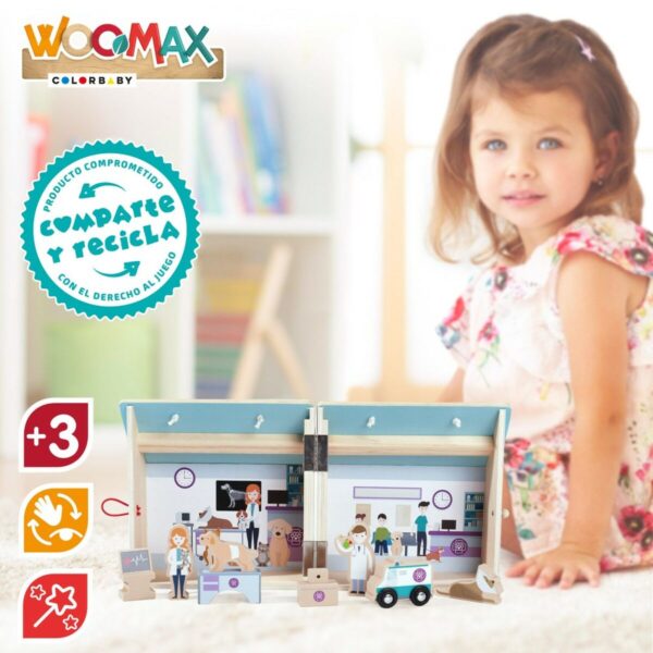 Playset Woomax Vet 9 Pieces 4 Units 19 x 18 x 19 cm - Image 6