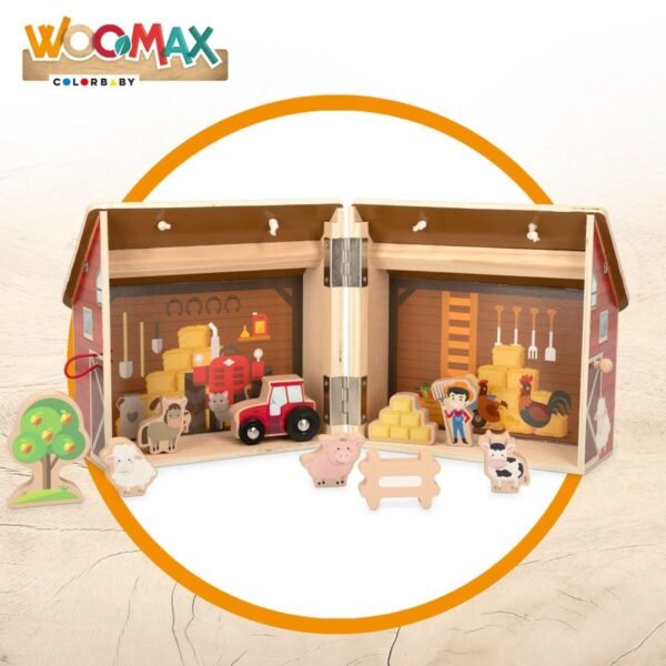 Playset Woomax Farm 9 Pieces 4 Units 19 x 18 x 19 cm - Image 3