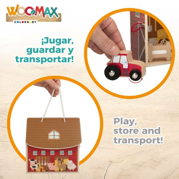 Playset Woomax Farm 9 Pieces 4 Units 19 x 18 x 19 cm - Image 4
