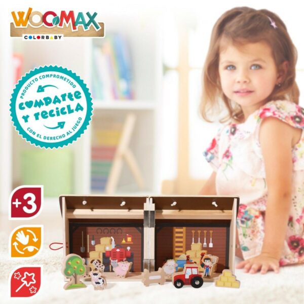 Playset Woomax Farm 9 Pieces 4 Units 19 x 18 x 19 cm - Image 6