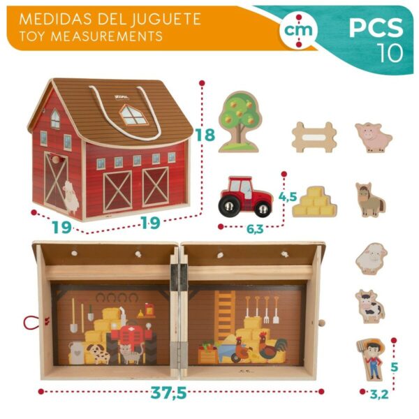Playset Woomax Farm 9 Pieces 4 Units 19 x 18 x 19 cm - Image 7