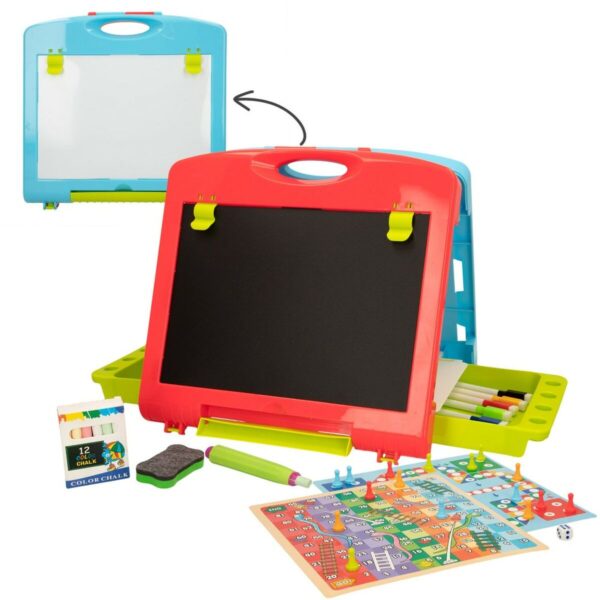 Double-sided Slate Colorbaby 34 x 31 x 29 cm 2 Units 34 x 31 x 29 cm - Image 2