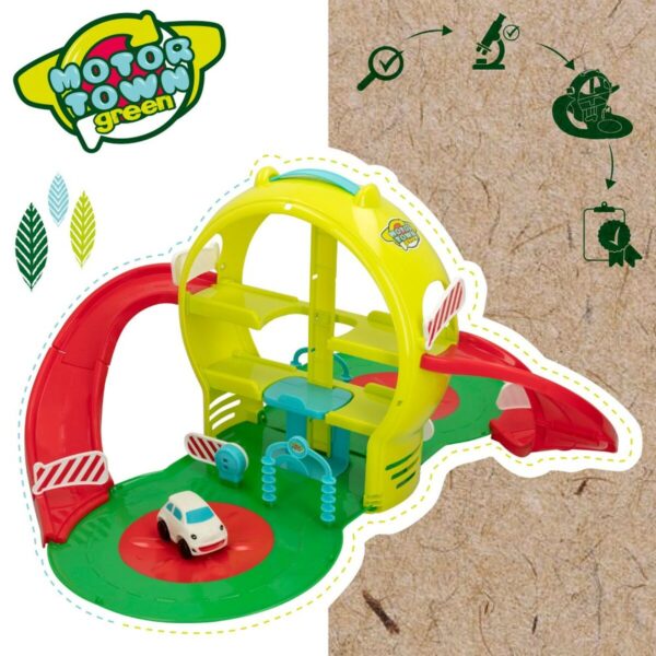 Portable Garage Motor Town 3 levels Car Green 61,5 x 33 x 68,5 cm (2 Units) - Image 7