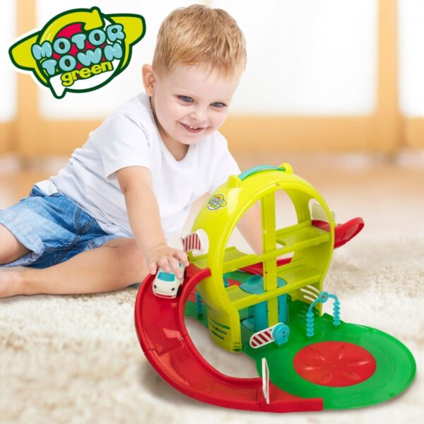 Portable Garage Motor Town 3 levels Car Green 61,5 x 33 x 68,5 cm (2 Units) - Image 3