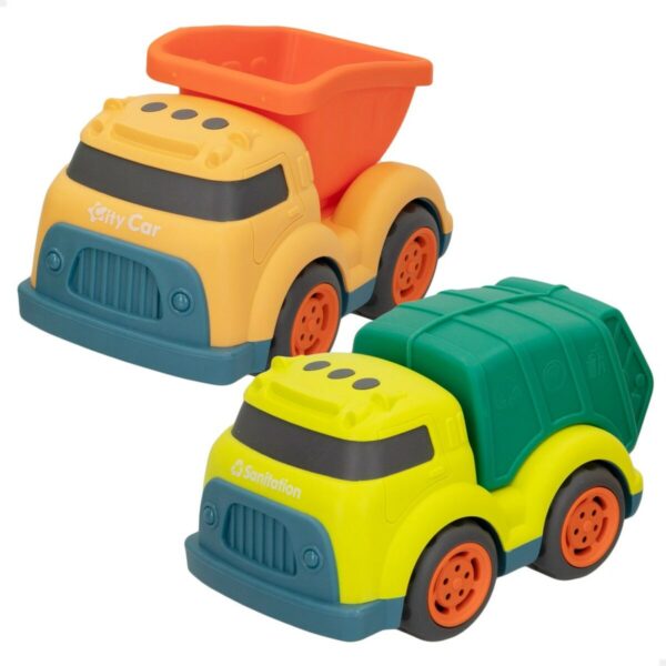Construction Work Vehicles (Set) Motor Town 17,5 x 11 x 11 cm (4 Units) - Image 2