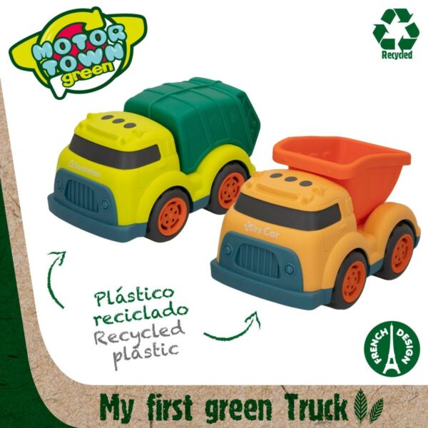 Construction Work Vehicles (Set) Motor Town 17,5 x 11 x 11 cm (4 Units) - Image 3