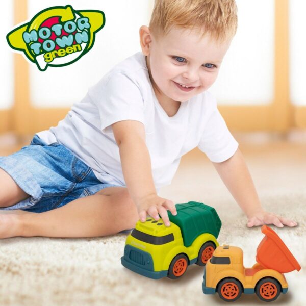 Construction Work Vehicles (Set) Motor Town 17,5 x 11 x 11 cm (4 Units) - Image 6