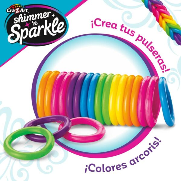Bracelet Making Kit Cra-Z-Art Plastic 3,4 x 0,3 x 2,7 cm 4 x 8 x 3,5 cm (4 Units) - Image 4