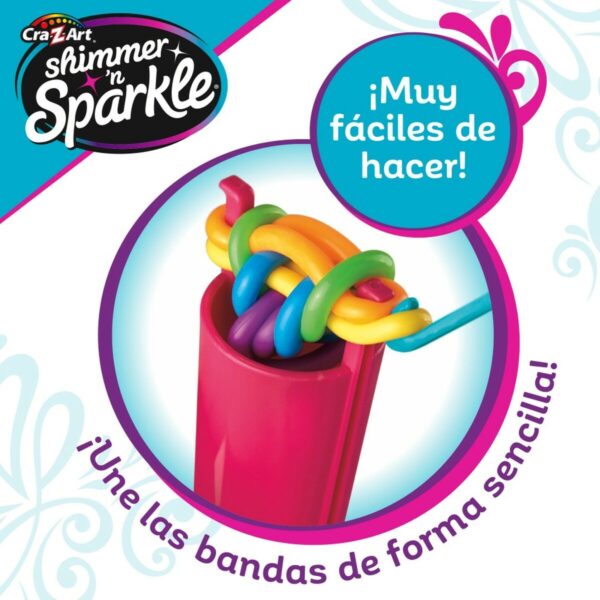 Bracelet Making Kit Cra-Z-Art Plastic 3,4 x 0,3 x 2,7 cm 4 x 8 x 3,5 cm (4 Units) - Image 6