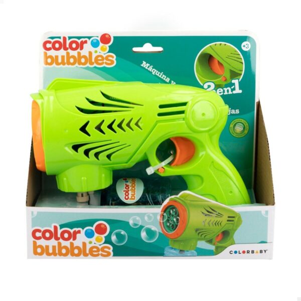 Bubble Blowing Game Colorbaby Color Bubbles 150 ml Green 20 x 16,5 x 8 cm (6 Units) - Image 4