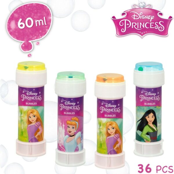 Bubble blower Disney Princess 60 ml 3,8 x 11,5 x 3,8 cm (216 Units) - Image 3